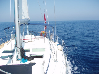 On the way to Sipan, autohelm